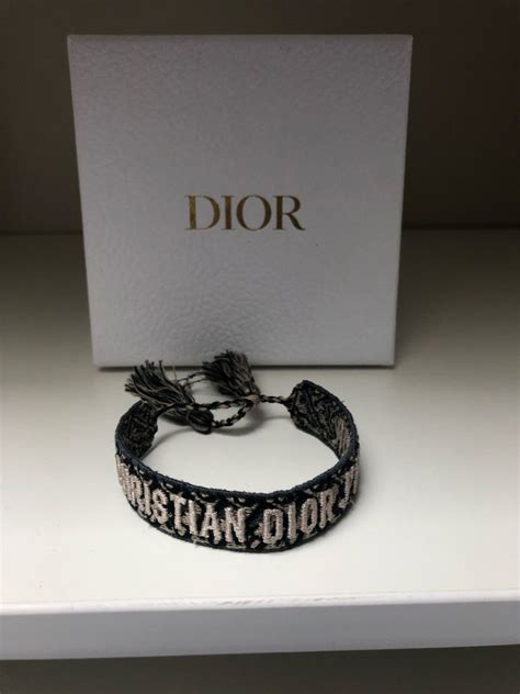 bracelet dior argent|christian dior studded friendship bracelet.